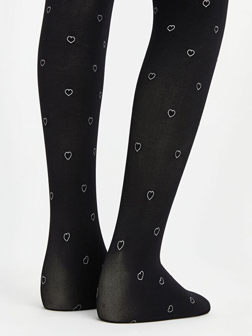 Desenli K?z ?ocuk ?nce K?lotlu ?orap 2li