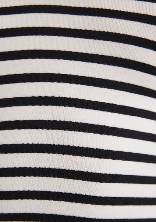Uzun Kollu Crop Basic Tisort - Mavi фото 7