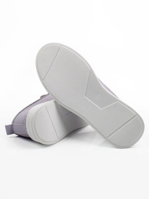 06-YE286-3 PURPLE Туфли женские (натуральная кожа)