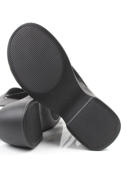 08-XT148-011 BLACK Босоножки женские (натуральная кожа)