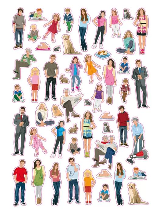 Мой дом наклеек - Робинс фото 6