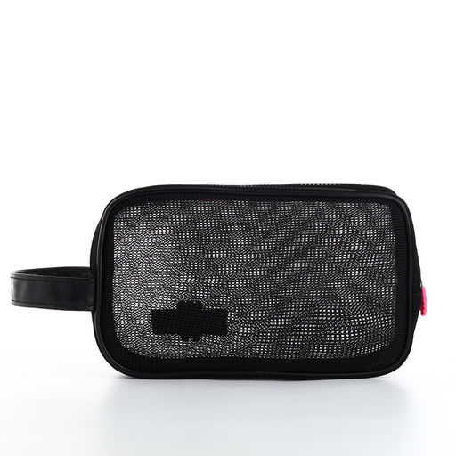 Косметичка на молнии сетчатая, с ручкой, Best, чёрная - Simaland фото 2