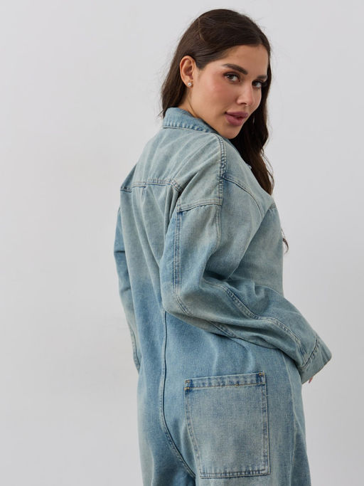 Комбинезон джинсовый брючный ZADUMOV №4