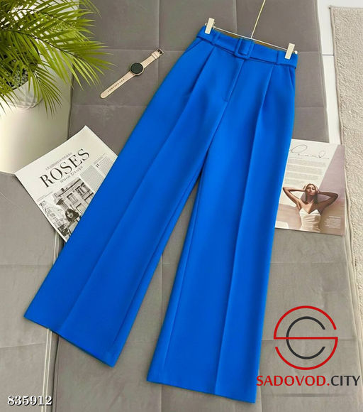 Брюки клеш с высокой посадкой - Bruno фото 2