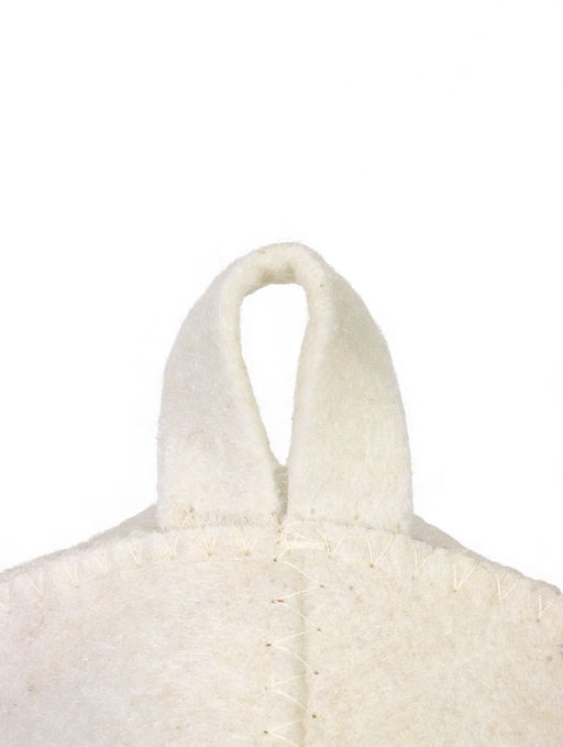 Шапка для бани и сауны Герой и защитник, полиэфир, шерсть