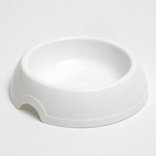 Цена за 3 шт. Миска для кошек и собак 14.53 см, 0.2 л, белая - Пижон фото 2