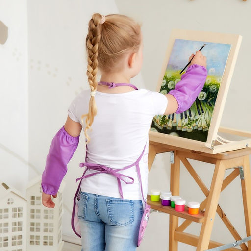 Набор детский для творчества «Этель. Единорог»: фартук 49×39 см и нарукавники