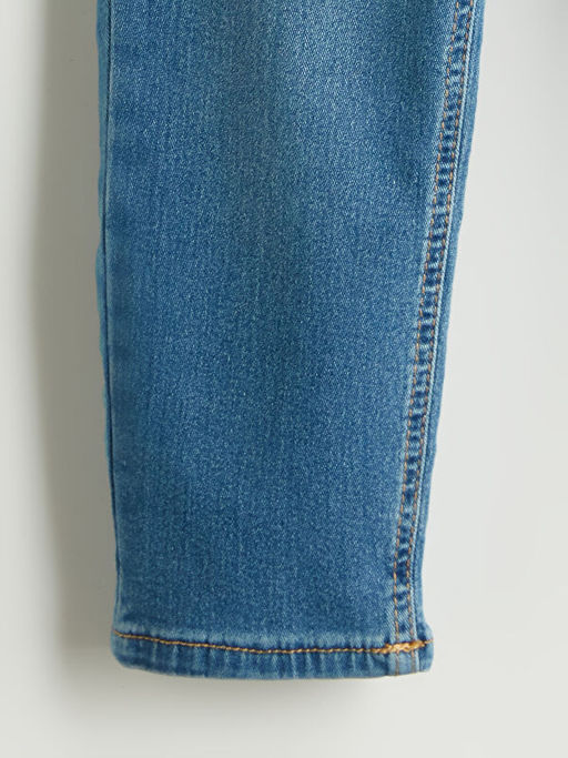 Beli Lastikli Erkek ?ocuk Jean Pantolon