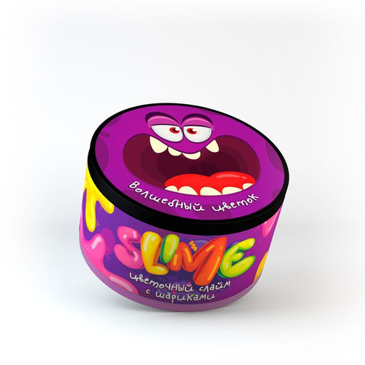 Слайм малый «Slime. Волшебный цветок», серия «Юный химик»