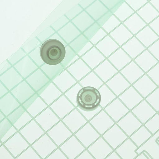 Цена за 12 шт. Папка-конверт на кнопке, А4, 180 мкм, Calligrata «Клетка», тонированная, зелёная