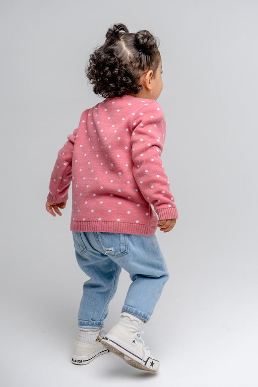 КВ 30117/ш/брусника джемпер д/дев яс