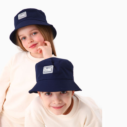 Панама детская, цвет темно-синий, р-р 52-54