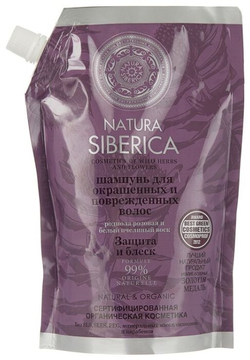 Шампунь для окрашенных волос Защита и блеск Дой-Паки, 500 мл Natura Siberica  фото 2