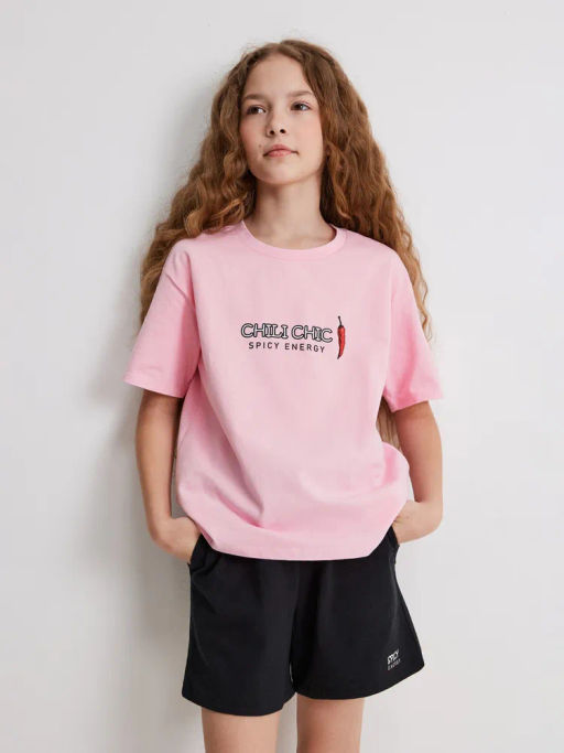 ACOOLA / Набор детский для девочек ((1)футболка и (2)шорты) Irga_set разноцветный