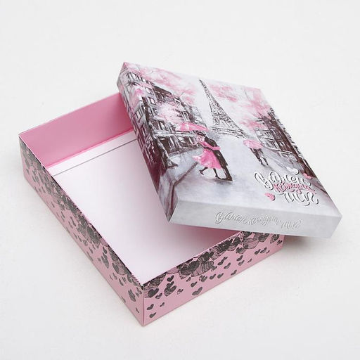 Цена за 5 шт. Подарочная коробка сборная Важен каждый миг, 21 х 15 х 5,7 см - UPAK LAND фото 2