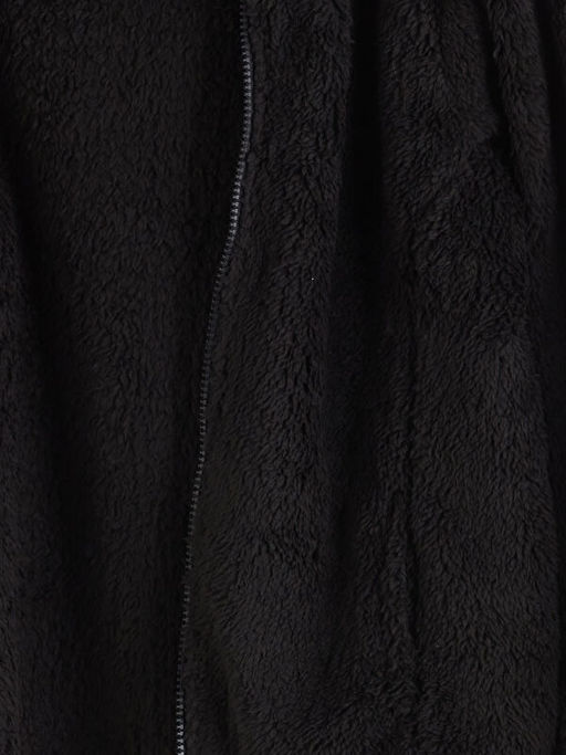 Kap??onlu Pel?? K?z ?ocuk Fermuarl? Sweatshirt