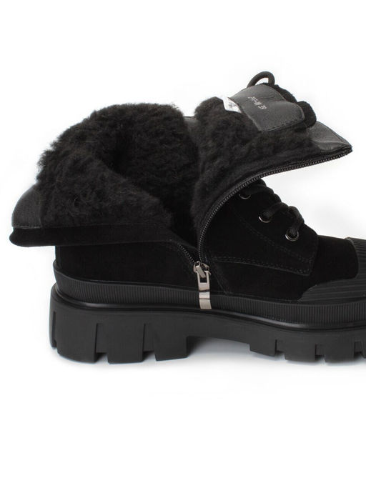 04-297-1M BLACK Ботинки зимние женские - No name фото 32