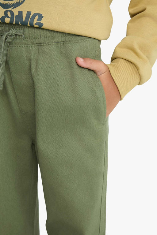 Jogger Fit Gabardin Pantolon Erkek _ocuk - Defacto фото 6