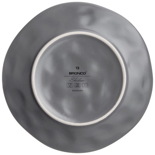 НАБОР ПОСУДЫ ОБЕДЕННЫЙ BRONCO SHADOW НА 4 ПЕР. 16 ПР. СЕРЫЙ  фото 4