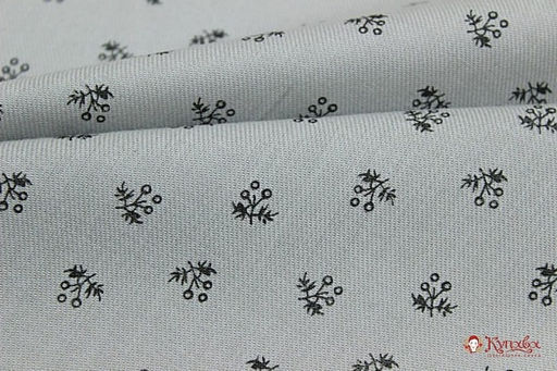 Плательный хлопок Миленацв.серый, ш.1.46м, хлопок-100%, 115гр/м.кв - Купава фото 6