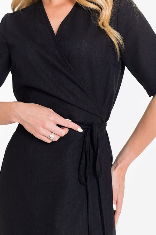 Платье М325043а черный