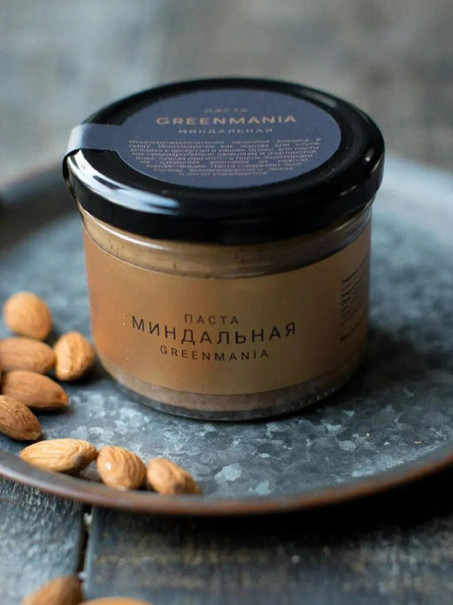 Паста GreenMania миндальная  фото 2