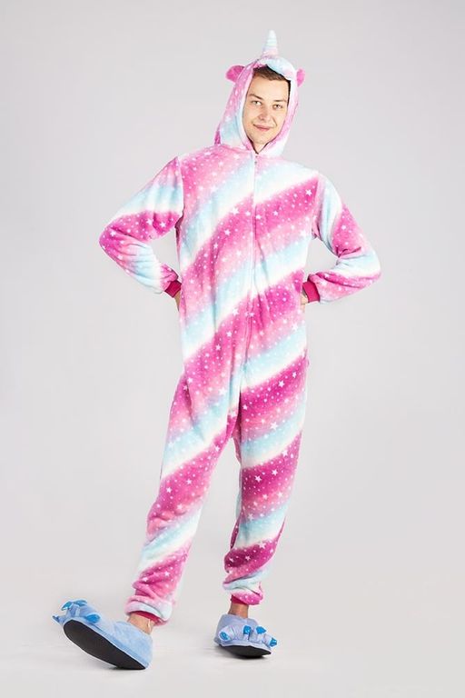 Пижама кигуруми Волшебный фиолетовый Единорог