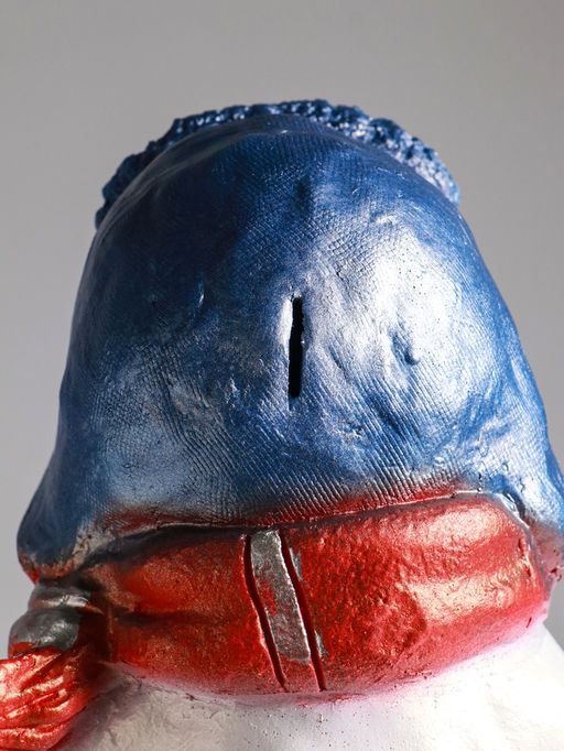 Копилка для денег Снеговик, гипс, 49?22?16 см