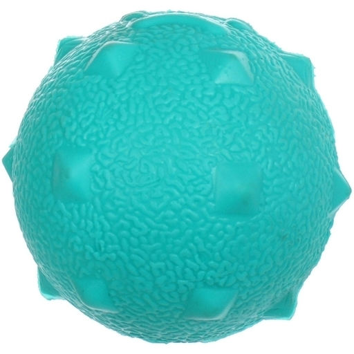 Цена за 4 шт. Игрушка - мячик для собак средних, мелких и крупных пород "ИГРУЛИК для Бро", лапки, цвет голубой, d-6см (лейбл)