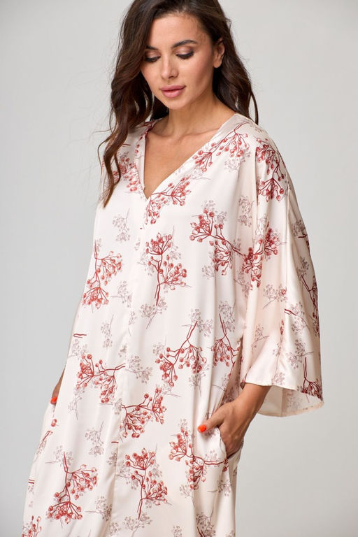 Платье ANELLI 1153 рябина