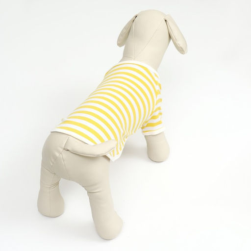 Футболка для животных, M (ДС 30, ОГ 42 см), жёлтая - Simaland фото 3