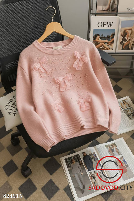 Кофта женская с бантами