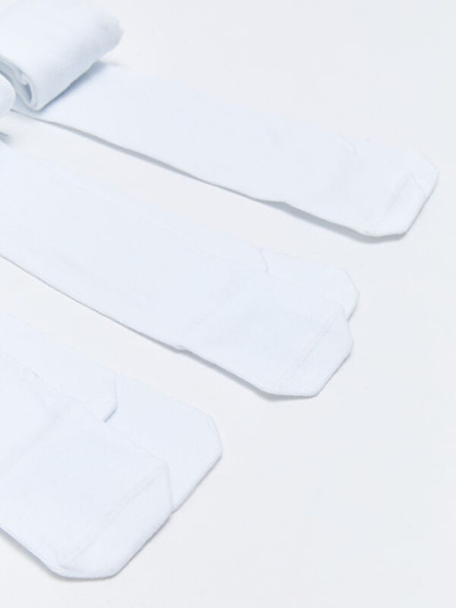 Basic K?z Bebek K?lotlu ?orap 3l? - Waikiki фото 2