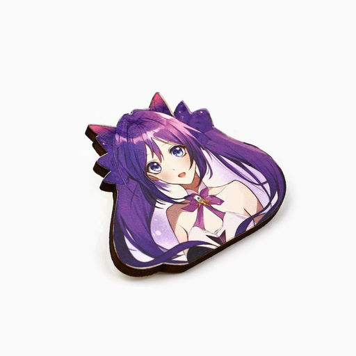 Цена за 20 шт. Значки деревянные Аниме в шоубоксе, 20 шт.