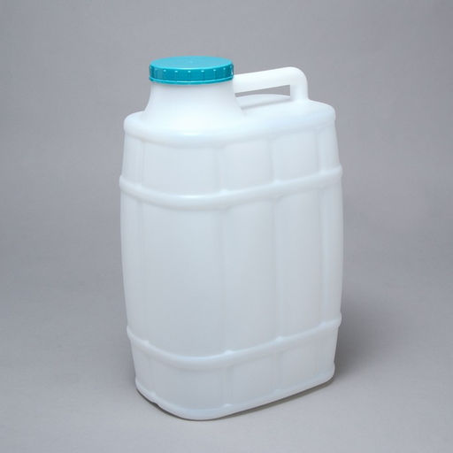 Канистра пищевая «Бочонок», 25 л, пластиковая, белая