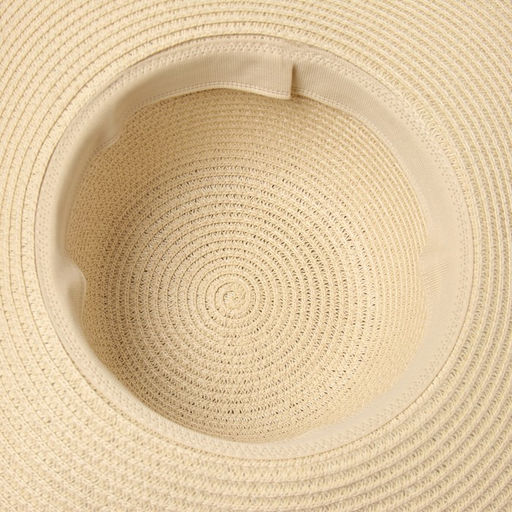 Шляпа женская MINAKU, бежевый, тёмно-коричневый, размер 58