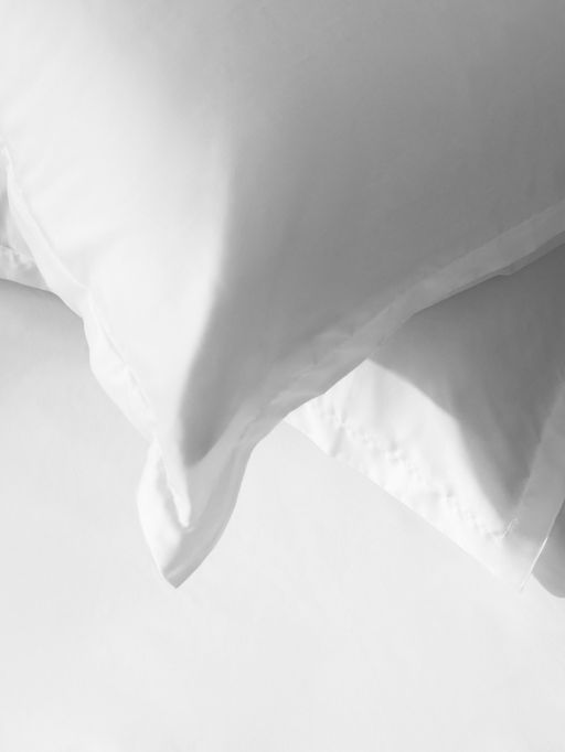 Наволочка SL Home Tencel, 50×70+3 см, тенсель, эвкалиптовое волокно 100%, белая