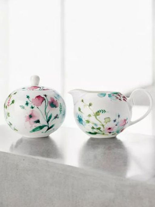 Набор сахарница и молочник Primavera, 0,4 л и 0,36 л - Maxwell & Williams фото 3