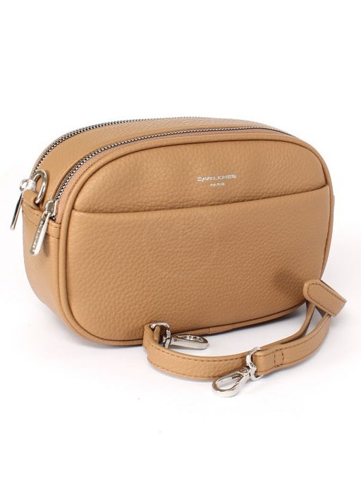 Сумка женская искусственная кожа DJ-CM 6920-CARAMEL, 2отд, плечевой ремень, карамель SALE 260339 - Adelia фото 6