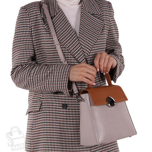 Сумка женская кожаная 1135TH r.apricot brown Polina&Eiterou/30 в Новосибирске