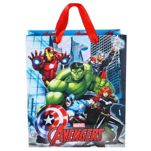 Пакет ламинированный, Мстители, 23х27х11,5 см