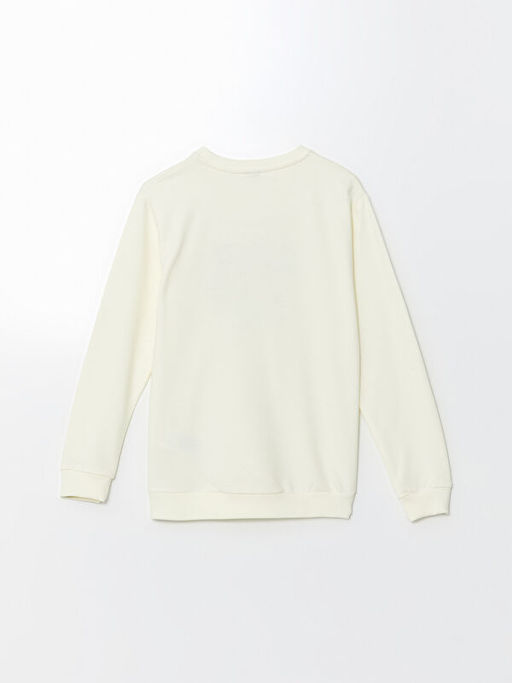 Bisiklet Yaka Erkek ?ocuk Sweatshirt - Waikiki фото 3