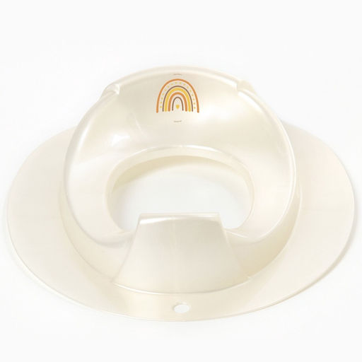 Накладка на унитаз детская Крошка Я «Радуга», белый