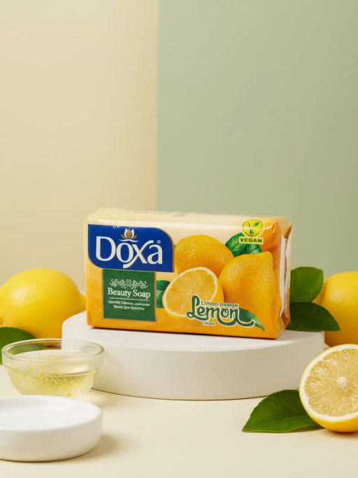DOXA мыло туалетное 125гр FRUIT Лимон