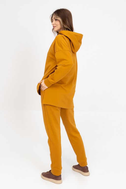 Брюки женские 409L3-32 горчица - Solo mio фото 4