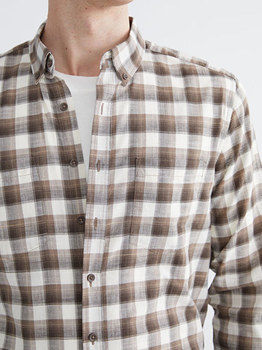 Regular Fit Ekose Erkek G?mlek