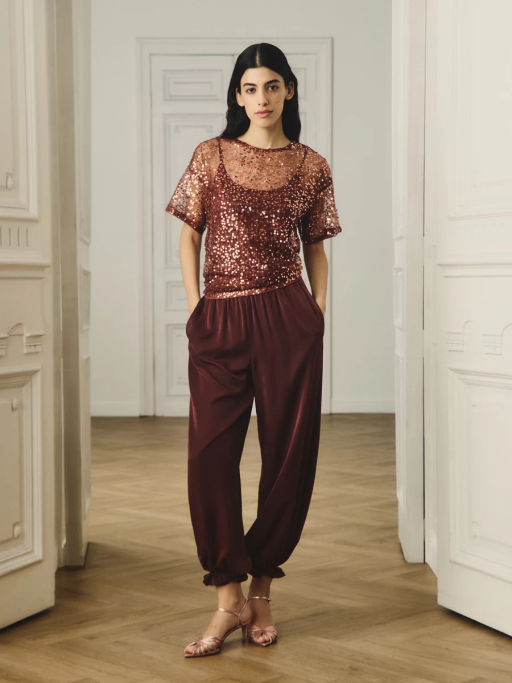 Топ из пайеток / Zarina