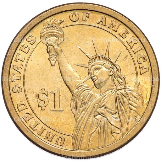 Монета 1 доллар 2007 года (P) США 4-й президент США Джеймс Мэдисон
