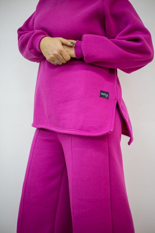 507 Костюм с толстовкой, начес, блюстоун - Knitka wear фото 9