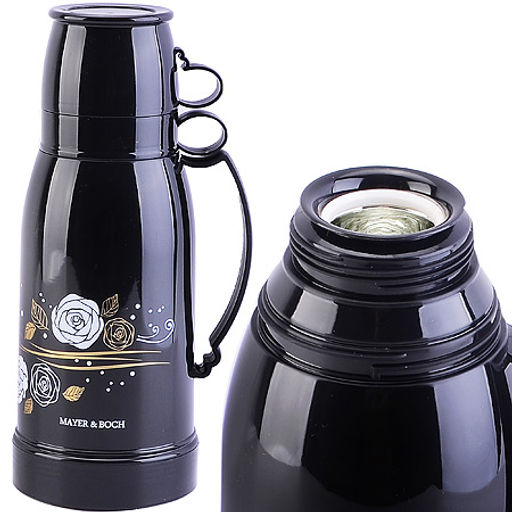 31421 Термос 1л ст/колба + 2 кружкиMB (х12)